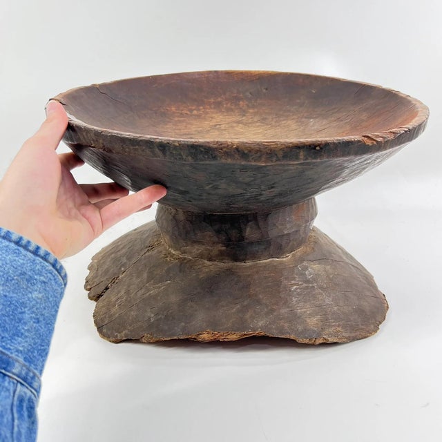 Early 20th Century African Wooden Stool Uganda For Sale - Image 9 of 9