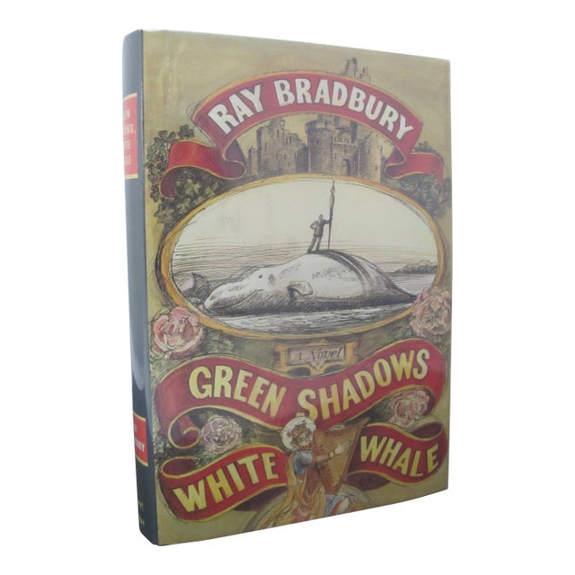 Ray Bradbury Signed 1992 1st Edition Book Green Shadows White Whale For Sale