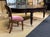 Large English Library Table in Dark Walnut with Leather Top, 1920s For Sale - Image 3 of 18