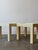 Vintage Pair of Parsons Style Side Tables For Sale - Image 13 of 13