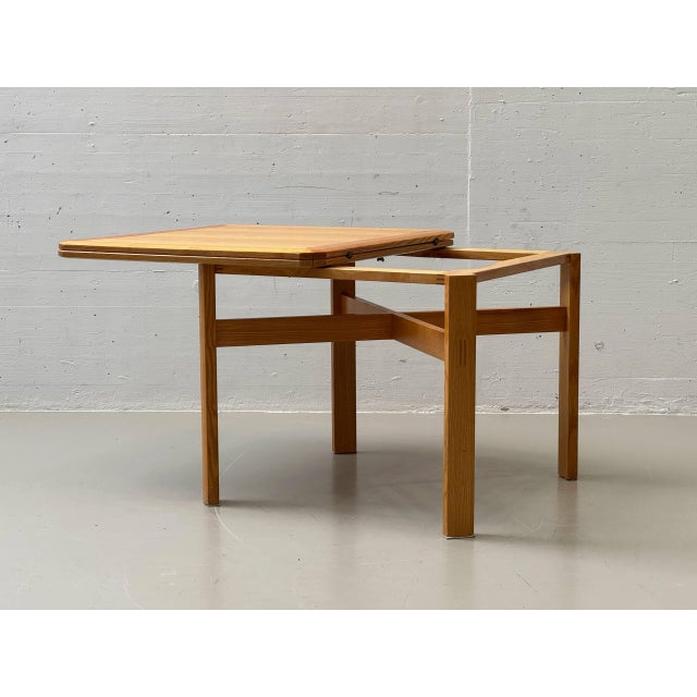 Brown Vintage Dining Set by Girsberger, Switzerland, 1970s, Set of 5 For Sale - Image 8 of 18