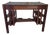 Antique Mission Oak Arts & Crafts Desk / Library Table With Built-in Bookcases (Circa 1900s) For Sale