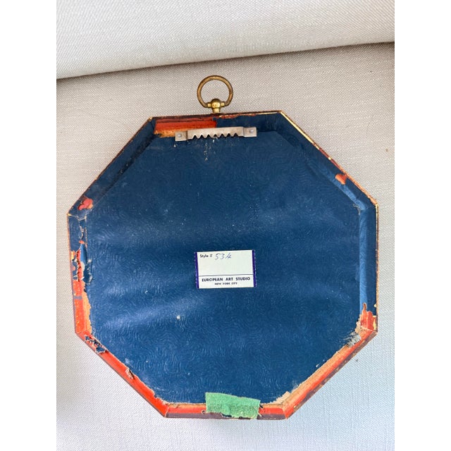 Limoges Fragonard Octagonal Framed Plates For Sale - Image 9 of 11