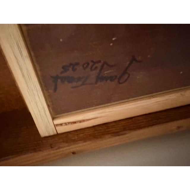 Burnt Umber Contemporary Reclaimed Maine Barn Wood Sofa Console Table – 1 Piece For Sale - Image 8 of 8