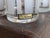 On offer: a set of six Culver Ltd ServeMates double rocks glasses, with 22k gold trim and vertical frosted white stripes....