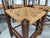 Vintage Rustic Straw Chairs, 1950s, Set of 6 For Sale - Image 13 of 18