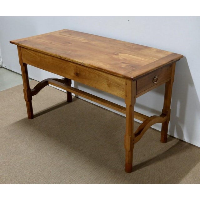 Rectangular Table in Solid Cherry Wood For Sale - Image 3 of 18