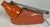 Midcentury Hamilton Industries Orange Articulated Small Desk Lamp For Sale - Image 10 of 12
