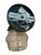 Mid 20th Century Original Black Painted Mid Century Outdoor Lights Sconces - a Pair For Sale - Image 4 of 5