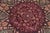 Mughal Art Inspired Pak-Persian Red/Brown Wool Rug - 9'1'' X 13'3'' For Sale - Image 4 of 9
