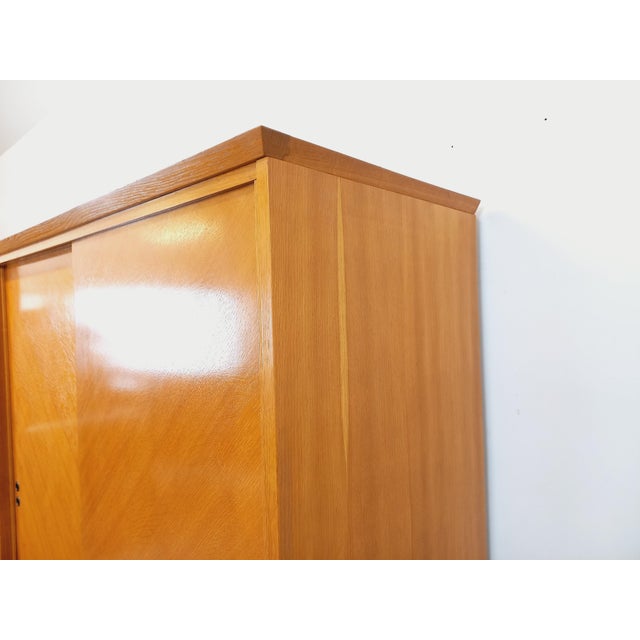 Vintage Wardrobe in Oak, 1960s For Sale - Image 15 of 16