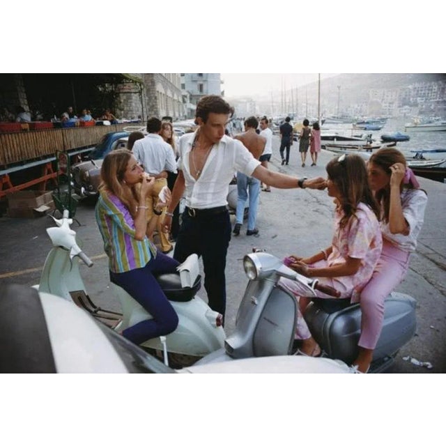 Porto Ercole 1967 by Slim Aarons Slim Aarons Limited Estate Edition The waterfront at Porto Ercole, Italy, August 1967....