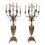 Greek revival F. Barbediene Bronze Candelabras - A Pair For Sale