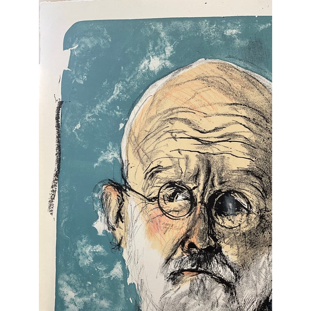 Late 20th Century Jim Dine, “Geppetto” Original Hand-signedLithograph, Pinocchio Suite, 2006, For Sale - Image 5 of 5