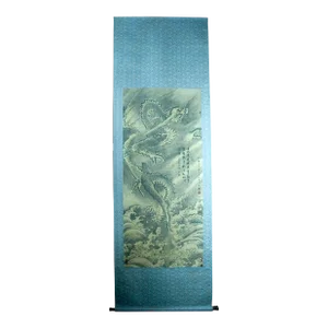 Chinese Sea Dragon Scroll