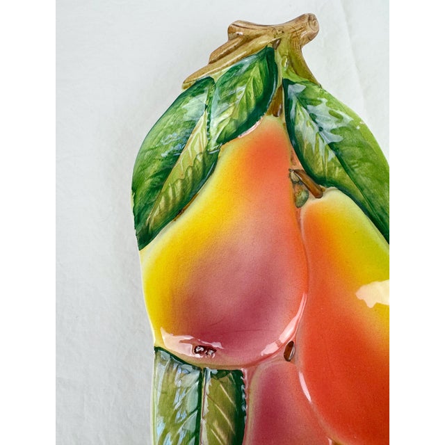 La Ceramica VBC Vintage Pear Spoon Rest Beautiful painted pear spoon rest. Ceramic. Made in Italy. So beautiful! Approx....