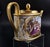 Gold Antique Paris Porcelain Teapot with Mythological Scenes by Rue Vivienne for Bringeon, 1810 For Sale - Image 8 of 18