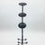 Hand Forged Iron Candelabra Set of 3 (90-110cm) Antique Copper Finish Barley Twist Stem with French Scroll Feet For Sale - Image 4 of 6