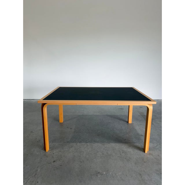 Vintage Rud Thygesen and Johnny Sørensen for Magnus Olesen 8000 Series Dining Set, 7pcs For Sale In Tampa - Image 6 of 12