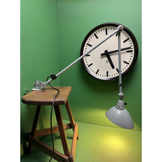 Industrial Task Lamp by Curt Fischer for Midgard, 1950s For Sale - Image 3 of 10