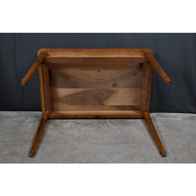 20th Century Walnut Desk from Henry Geneste, 1920s For Sale - Image 16 of 18