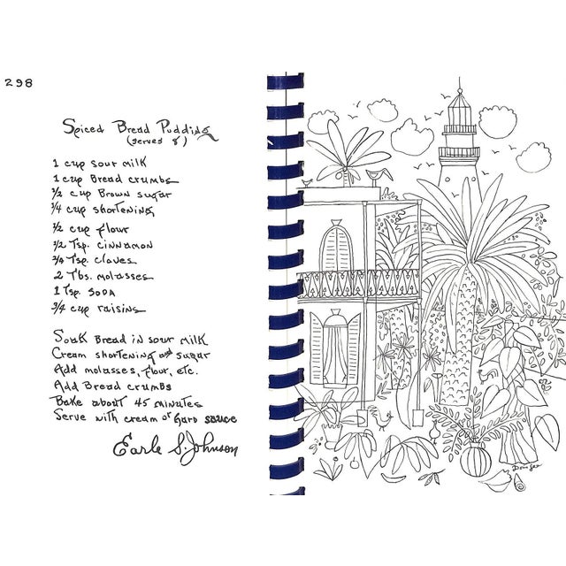 Sky Blue "Key West Cook Book" 1949 the Members of the Key West Woman's Club For Sale - Image 8 of 12