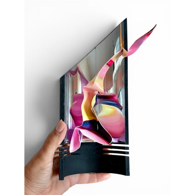 Bring your space to life with this mesmerizing FAVARI kinetic sculpture by renowned optical artist Paul Anderson. FAVARI...