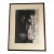 1950s Paris Les Juene Filles/the Young Women, French Black & White Lithograph by Robert Bertrand, Framed. For Sale