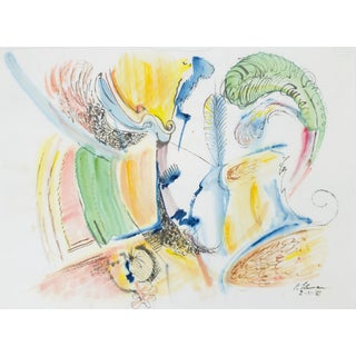 Madame Plumage - Robert Lohman, C. 1981 For Sale