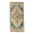 Turkish Mini Rug Oriental Hand Knotted Vintage Rug 1'5" x 3' #21221 For Sale