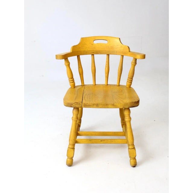 Mid-Century Buckstaff Captains Chair For Sale - Image 6 of 12