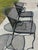 This is a nice pair of minimally styled Pinecrest barrel back chairs made by Woodard in the fine quality they are known...