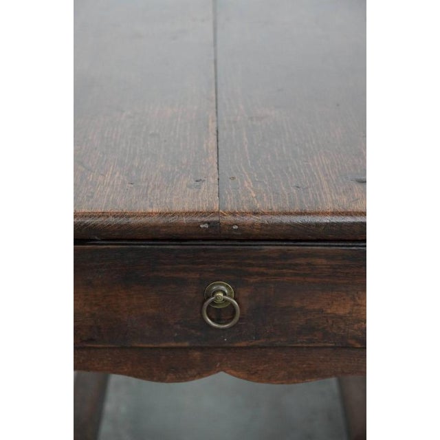 Antique English Oak Gateleg Table, 18th Century For Sale - Image 18 of 18