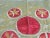 Boho Chic Red and Green Embroidered Square Textile For Sale - Image 3 of 5