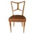 Wood and Fabric Dining Chairs, Italy, 1950s, Set of 4 For Sale - Image 6 of 18