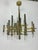 15 Lights Chandelier in Gilded Chrome by Sciolari, 1960s For Sale - Image 4 of 12