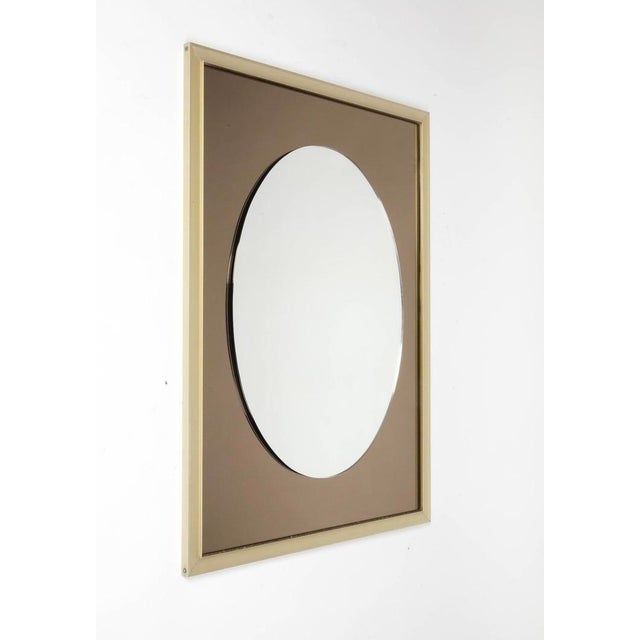 Scandinavian Space Age Mirror, 1970s For Sale - Image 4 of 4