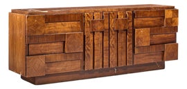 Example of Mid-Century Modern Walnut Dressers and Chests of Drawers