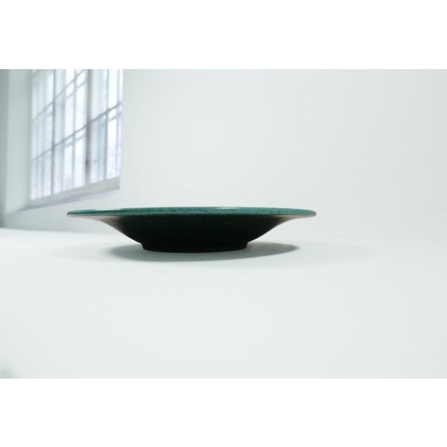 Large Art Deco Plate by Wilhelm Kåge Gustavsberg, 1930s For Sale - Image 6 of 14