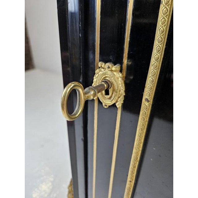 French Napoleon III Boulle Cabinet, 1880s For Sale - Image 17 of 18