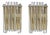Large Wall Lamps in the style of Venini, Set of 2 For Sale