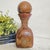 1970s Italian Leather Wrapped Decanter Brass Knight Crest, Bar Cart Dark Academic For Sale - Image 15 of 16