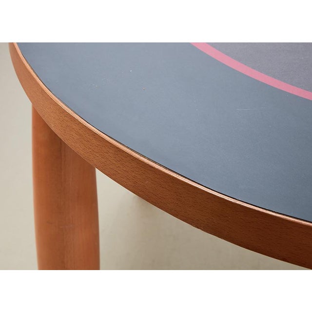 Wood Filicudi Dining Table by Ettore Sottsass for Zanotta, Italy, 1993 For Sale - Image 7 of 9