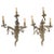 Antique Golden Bronze Sconces, Set of 2 For Sale