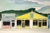 Shops in Aptos Village, California - Mid Century Watercolor by Jon Blanchette For Sale - Image 4 of 8