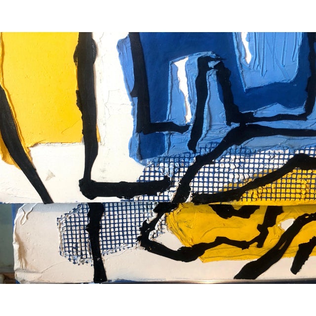 Judy Rifka Abstract Expressionist Oil Painting, 1983 For Sale - Image 12 of 13