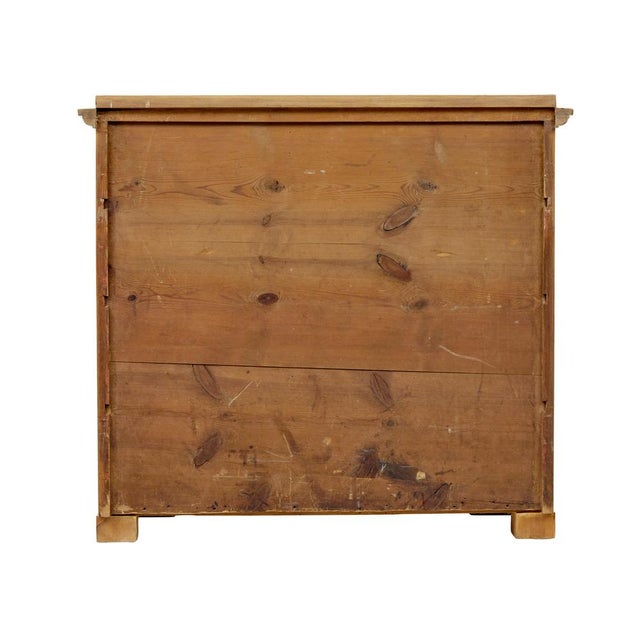 Goldenrod Antique Swedish Biedermeier Chest of Drawers, 1860 For Sale - Image 8 of 13