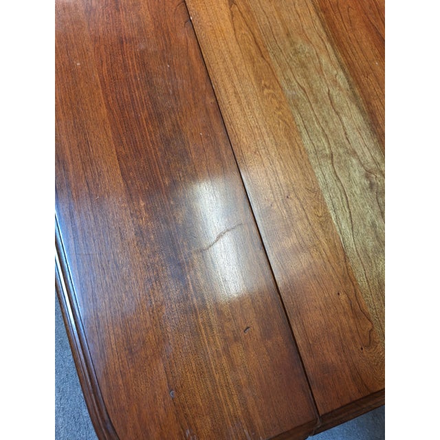 Ethan Allen 1970s Ethan Allen Large Maple Drop Leaf Coffee Table For Sale - Image 4 of 10