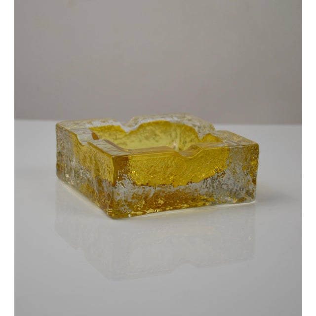 Vintage Crystal Ashtray from Walther Kristallglas, Germany, 1970s For Sale - Image 11 of 13