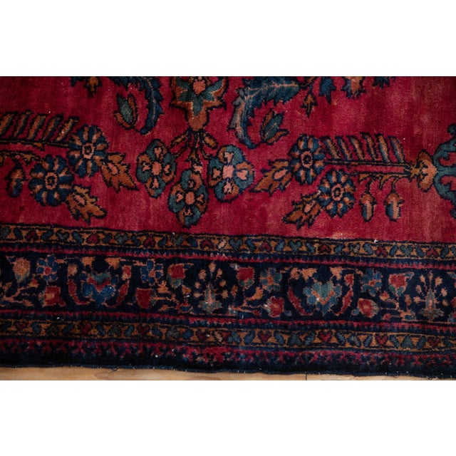 Vintage Fine Lilihan Rug 3'8" X 4'10" For Sale - Image 10 of 11